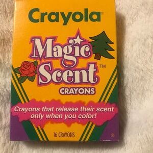 Vintage 1995  Magic Scent crayons never used